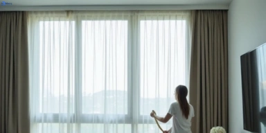 Delicate sheer drape cleaning naremburn-nsw Matty Curtain Cleaning